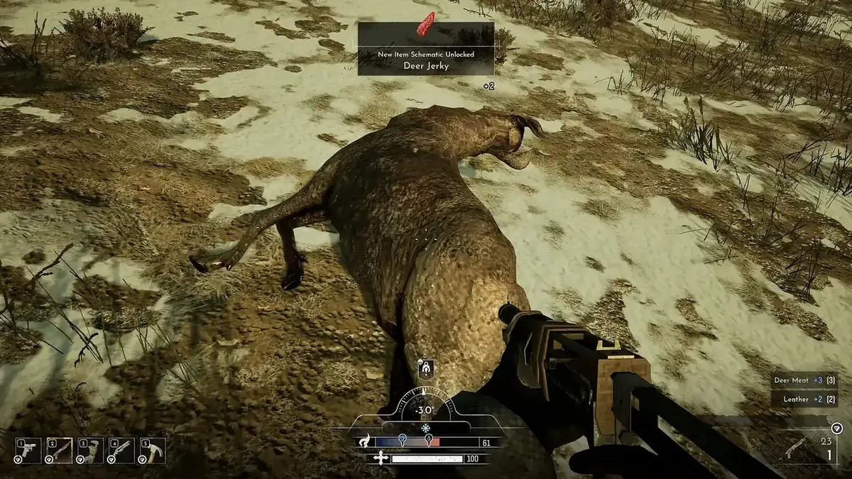A Revenant closing on a player in the snow, the enemy type that supplies Frostrail's horror beats
